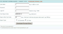 CSV Report Downloader